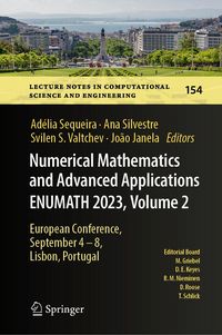 Produktbild: Numerical Mathematics and Advanced Applications ENUMATH 2023, Volume 2