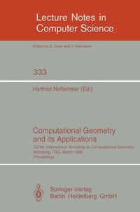 Produktbild: Computational Geometry and its Applications