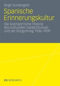 Produktbild: Spanische Erinnerungskultur