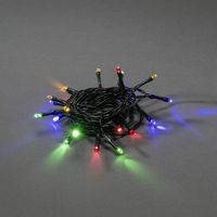 Produktbild: Konstsmide 1408-500 Lichterketten mit Batterien Innen batteriebetrieben Anzahl Leuchtmittel 20 LED Mehrfarbig Beleuchtete L&auml;nge: 2.85 m Timer, mit