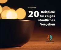 Produktbild: 20 Beispiele f&uuml;r kluges staatliches Vorgehen
