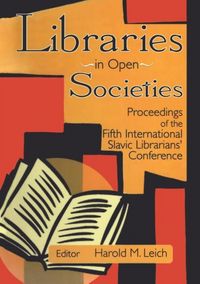 Produktbild: Libraries in Open Societies