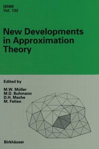 Produktbild: New Developments in Approximation Theory