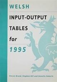 Produktbild: Welsh Input-Output Tables for 1995
