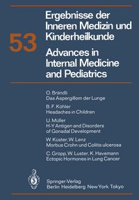 Produktbild: Ergebnisse der Inneren Medizin und Kinderheilkunde/Advances in Internal Medicine and Pediatrics