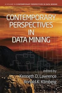Produktbild: Contemporary Perspectives in Data Mining, Volume 1