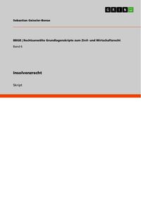 Produktbild: Insolvenzrecht