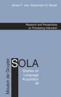 Produktbild: Research and Perspectives on Processing Instruction