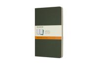 Produktbild: MOLESKINE CAHIER L/A5, 3ER SET, LINIERT, KARTONEINBAND, MYRTENGR&Uuml;N