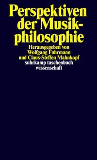 Produktbild: Perspektiven der Musikphilosophie