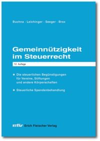 Produktbild: Gemeinn&uuml;tzigkeit im Steuerrecht