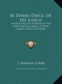 Produktbild: Be Domes Daege, De Die Judicii