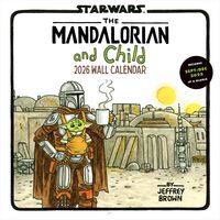 Produktbild: Brown, J: Star Wars the Mandalorian and Child 2026 Wall Cale