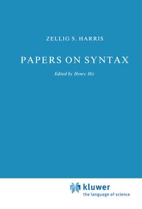 Produktbild: Papers on Syntax