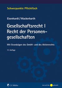 Produktbild: Gesellschaftsrecht I. Recht der Personengesellschaften, eBook