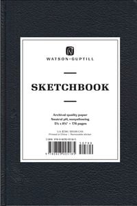 Produktbild: Medium Sketchbook (Black)