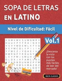 Produktbild: SOPA DE LETRAS EN LATINO - NIVEL DE DIFICULTAD