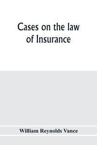 Produktbild: Cases on the law of insurance