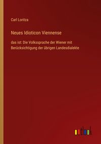 Produktbild: Neues Idioticon Viennense