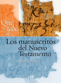 Produktbild: Qu&eacute; se sabe de... Los manuscritos del Nuevo Testamento