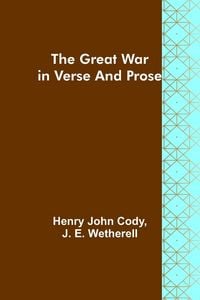 Produktbild: The Great War in Verse and Prose