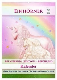 Produktbild: Einh&ouml;rner - Kalender (Wandkalender 2026 DIN A2 hoch), CALVENDO Monatskalender