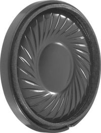 Produktbild: Visaton K 36 WP - 8 Ohm 1.4 Zoll 3.6 cm Kleinlautsprecher 1 W 8 Ω Schwarz Kunststoff-Membran, Feuchtigkeitsbest&auml;ndig