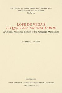 Produktbild: Lope de Vega's Lo que pasa en una tarde