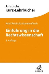 Produktbild: Einf&uuml;hrung in die Rechtswissenschaft