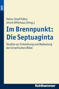 Produktbild: Im Brennpunkt: Die Septuaginta. BonD