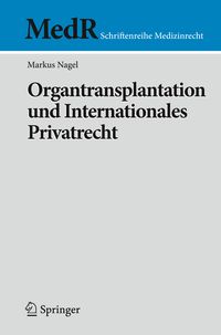 Produktbild: Organtransplantation und Internationales Privatrecht