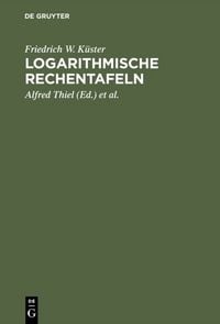 Produktbild: Logarithmische Rechentafeln