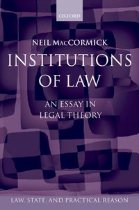 Produktbild: Institutions of Law