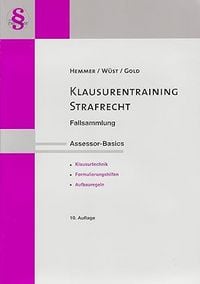 Produktbild: Assessor Basics Klausurentraining - Strafprozessordnung