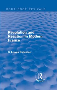 Produktbild: Revolution and Reaction in Modern France