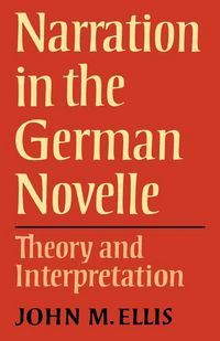 Produktbild: Narration in the German Novelle