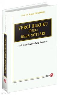 Produktbild: Vergi Hukuku &Ouml;zel Ders Notlari Ciltli