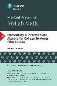 Produktbild: Mymathlab W/pearson Etext -- S