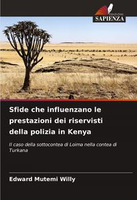 Produktbild: Sfide che influenzano le prestazioni dei riservisti della polizia in Kenya