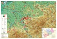 Produktbild: Nordrhein-Westfalen physisch 1:400 000