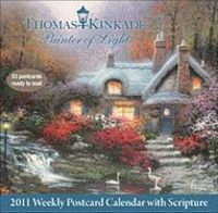 Produktbild: Thomas Kinkade Painter of Light Weekly Postcard Calendar with Scripture