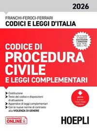 Produktbild: Codice di procedura civile e leggi complementari 2026