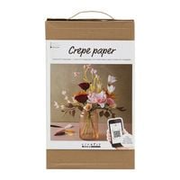 Produktbild: Creativ Company DIY Sets Krepppapier Kreativ Set Krepppapier, Blumenstrau&szlig;, Kreppanteil: 180%, 105 g, Kreativ Box
