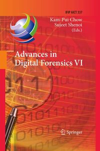 Produktbild: Advances in Digital Forensics VI
