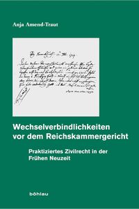 Produktbild: Wechselverbindlichkeiten vor dem Reichskammergericht