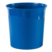 Produktbild: HAN Re-LOOP 18148-914 Papierkorb 13 l (&Oslash; x H) 28.8 cm x 28.7 cm Recycling Kunststoff Blau 1 St.