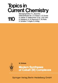 Produktbild: Modern Syntheses of Cobalt (III) Complexes