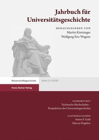 Produktbild: Jahrbuch f&uuml;r Universit&auml;tsgeschichte 23 (2020)