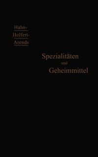 Produktbild: Spezialit&auml;ten und Geheimmittel