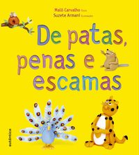 Produktbild: De patas, penas e escamas